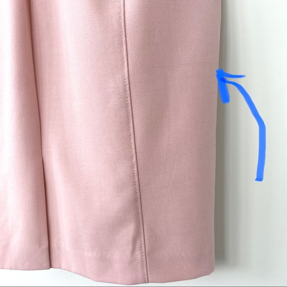 Calvin Klein fitted midi dress with ruffle - Picture 11 of 11